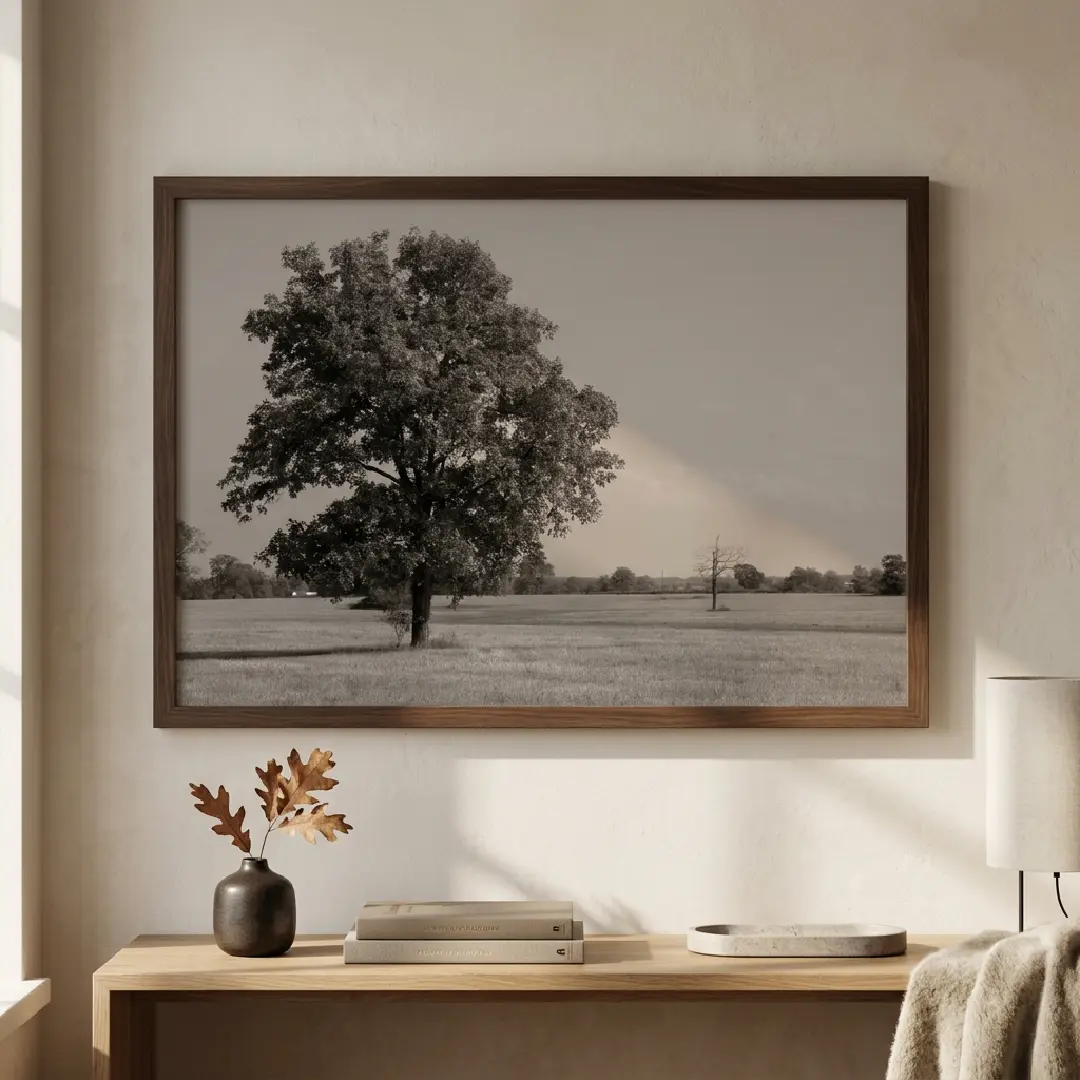 Lone Tree Photo Print – Outdoor Nature Photography Home Decor